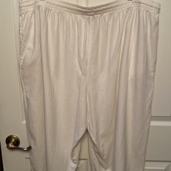 O womens Only Necessities casual solid white plus size capris 30WP - Picture 2 of 3
